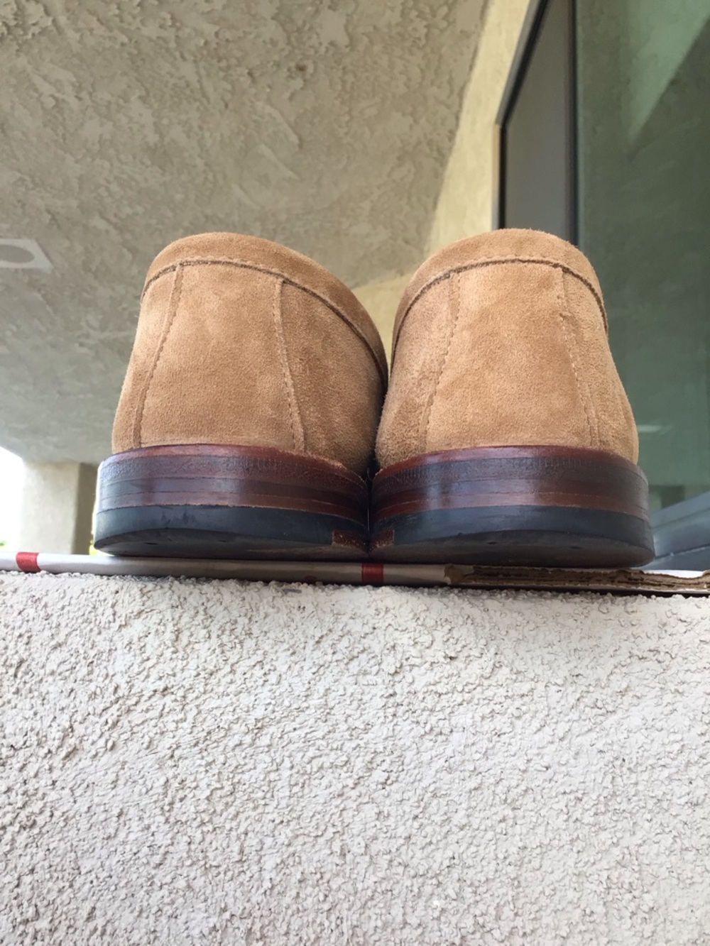 Alden used conditions suede loafers 9.5/D minimal usage - Picture 10 of 16